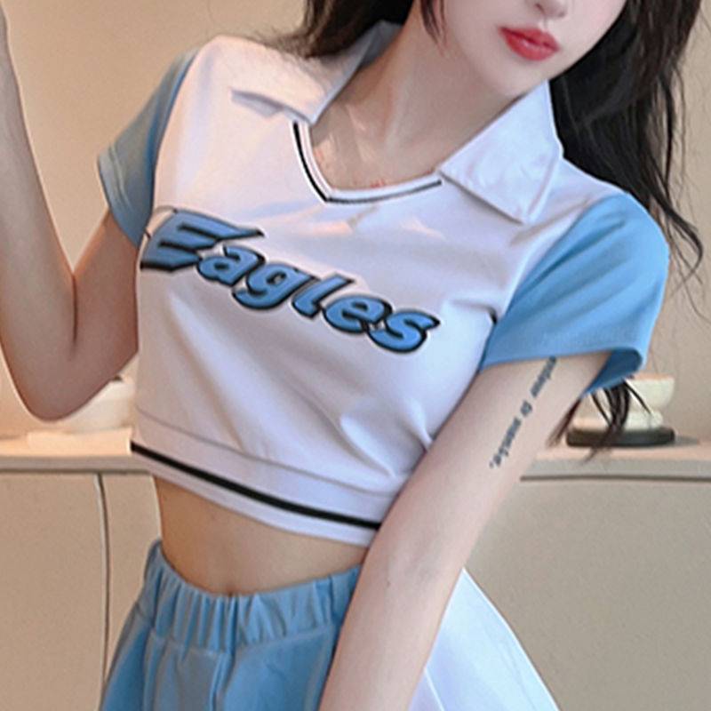 Light blue shirt